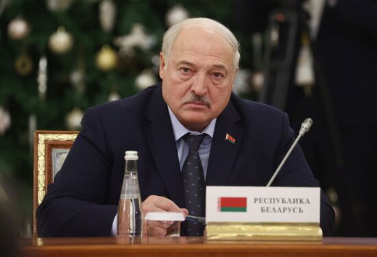 Russia CIS State Heads Meeting