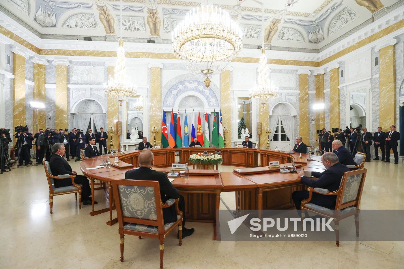 Russia CIS State Heads Meeting