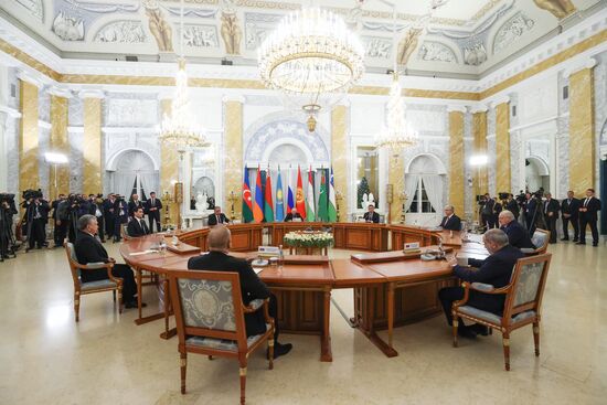 Russia CIS State Heads Meeting