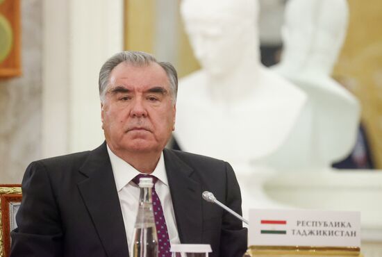 Russia CIS State Heads Meeting