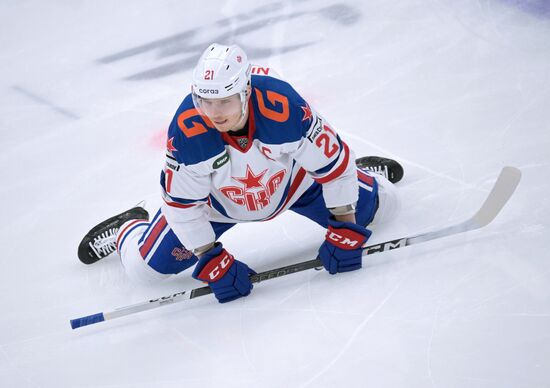 Russia Ice Hockey Kontinental League CSKA - SKA