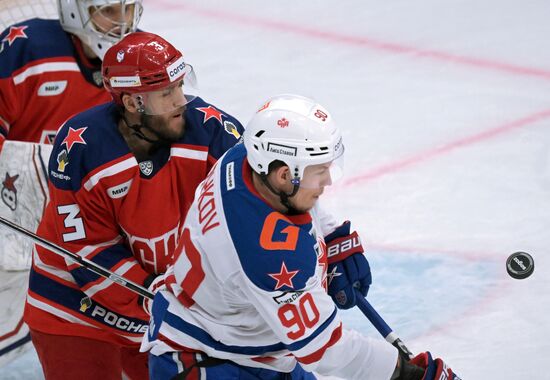 Russia Ice Hockey Kontinental League CSKA - SKA