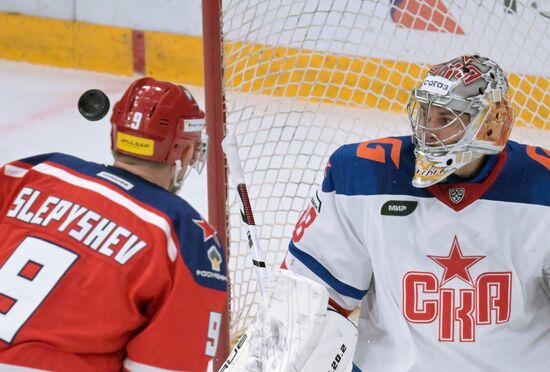 Russia Ice Hockey Kontinental League CSKA - SKA