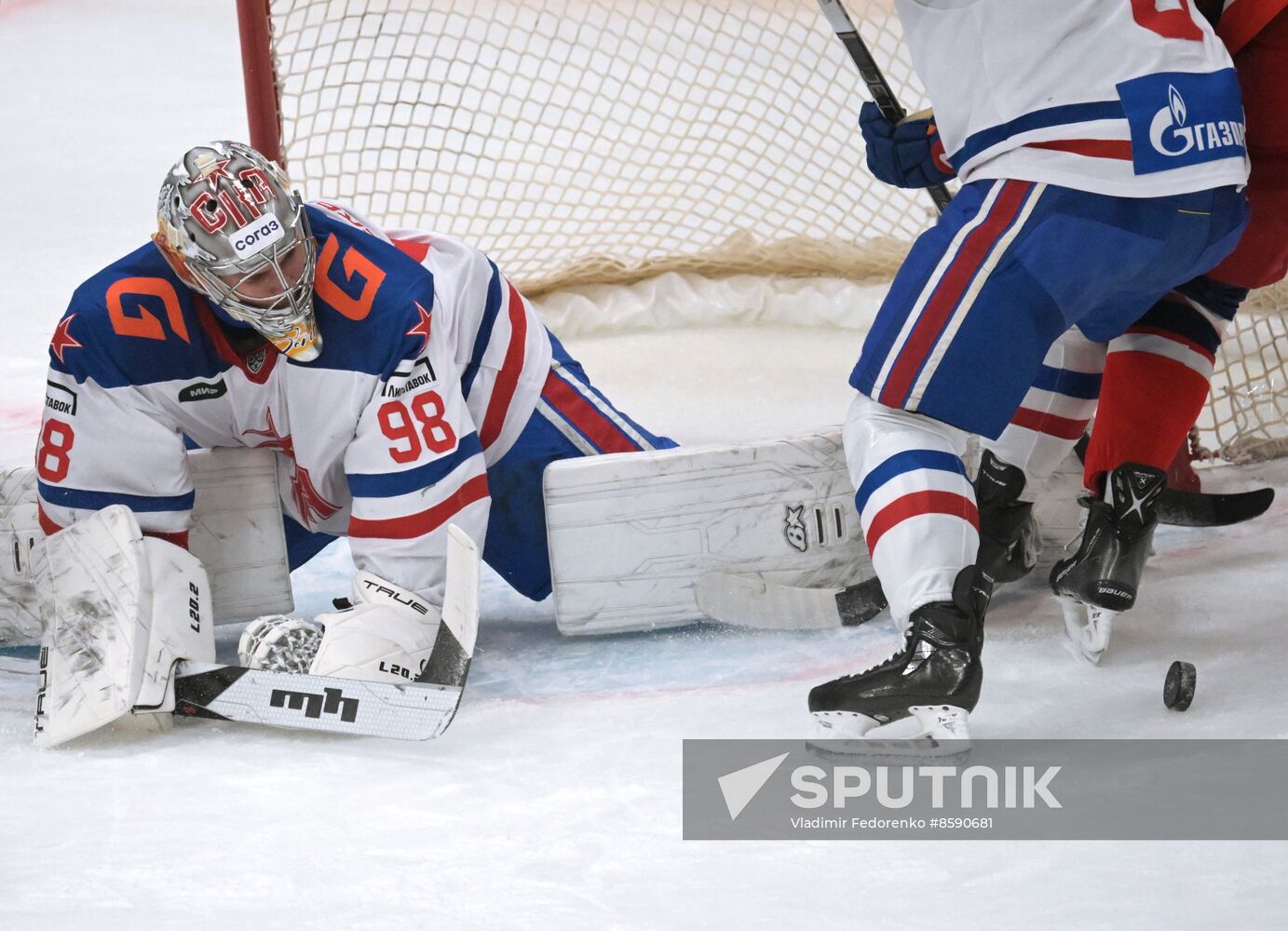 Russia Ice Hockey Kontinental League CSKA - SKA