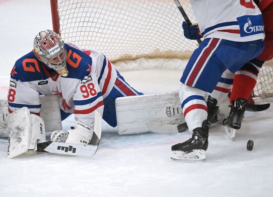 Russia Ice Hockey Kontinental League CSKA - SKA