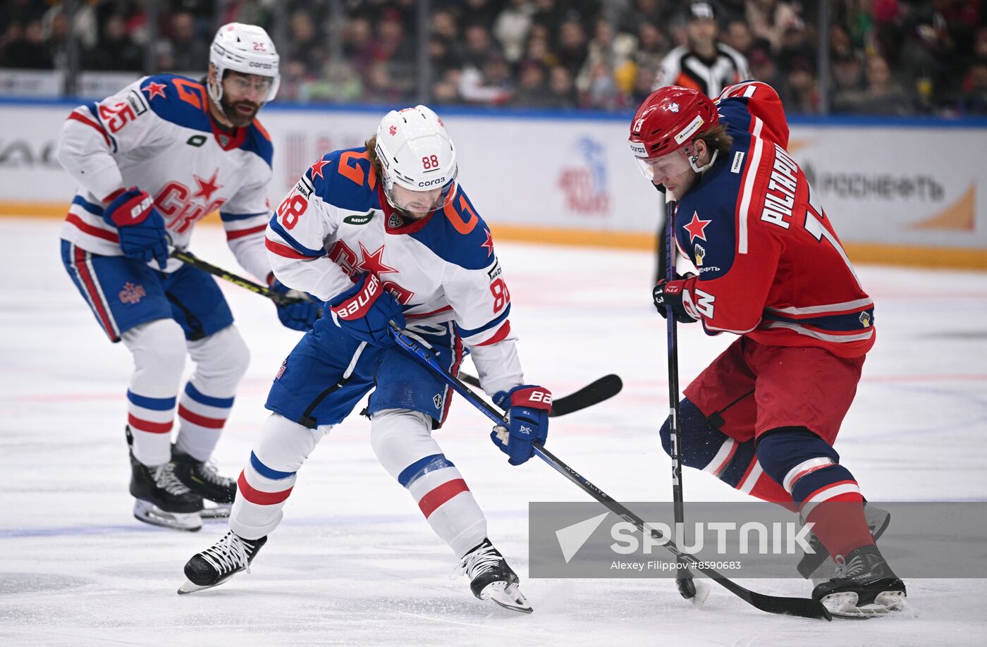 Russia Ice Hockey Kontinental League CSKA - SKA