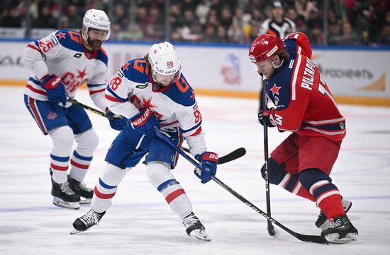 Russia Ice Hockey Kontinental League CSKA - SKA