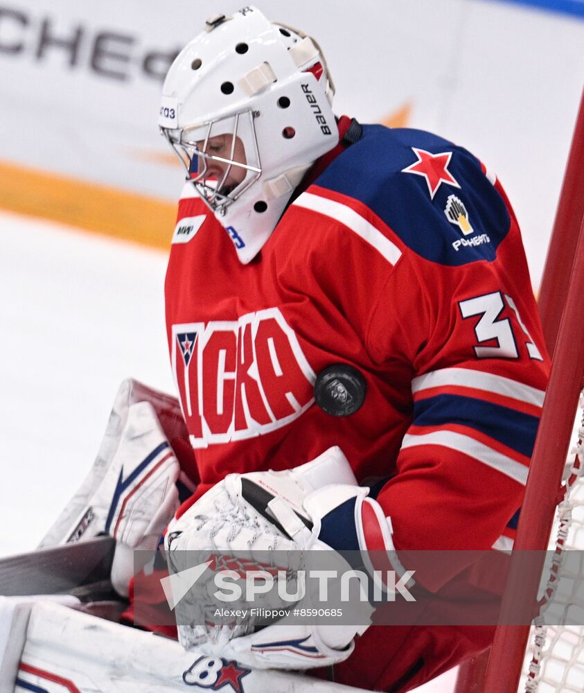 Russia Ice Hockey Kontinental League CSKA - SKA