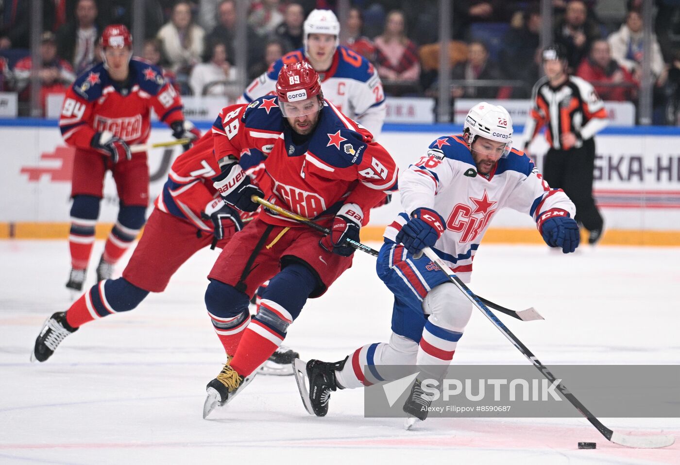 Russia Ice Hockey Kontinental League CSKA - SKA