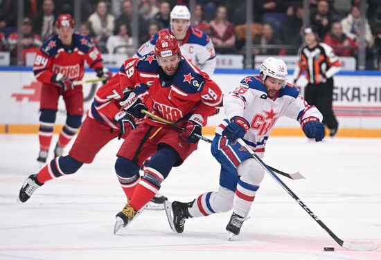 Russia Ice Hockey Kontinental League CSKA - SKA