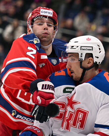 Russia Ice Hockey Kontinental League CSKA - SKA