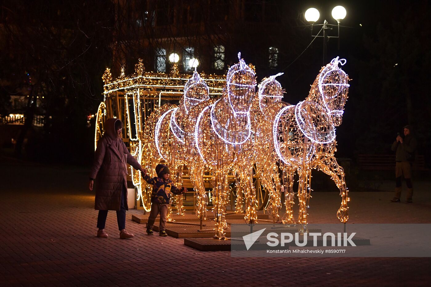 Russia New Year Season Crimea