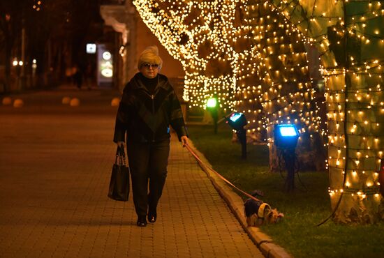 Russia New Year Season Crimea