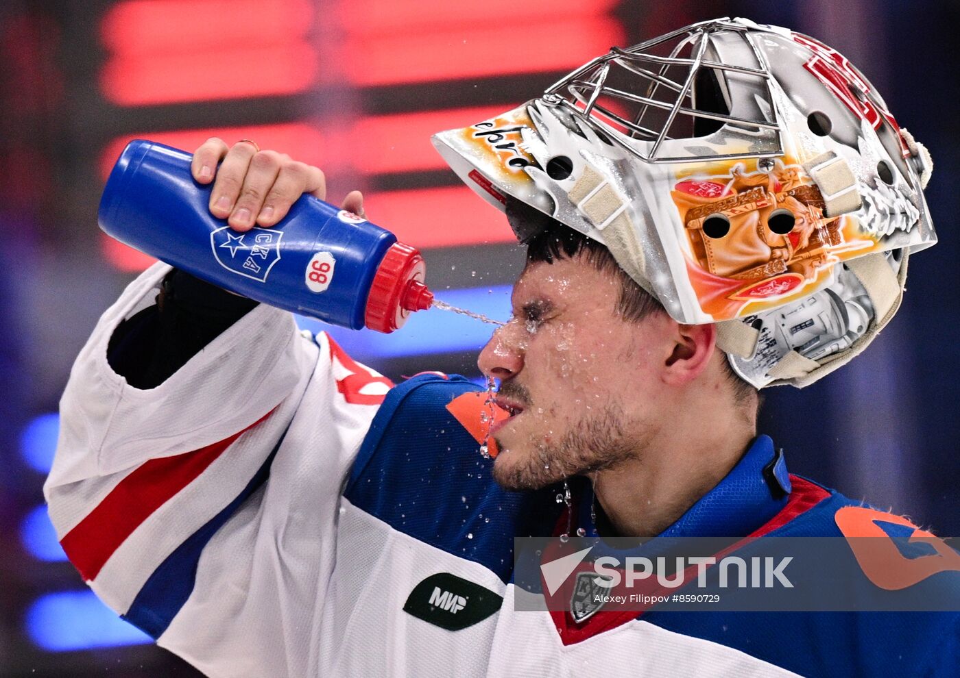 Russia Ice Hockey Kontinental League CSKA - SKA