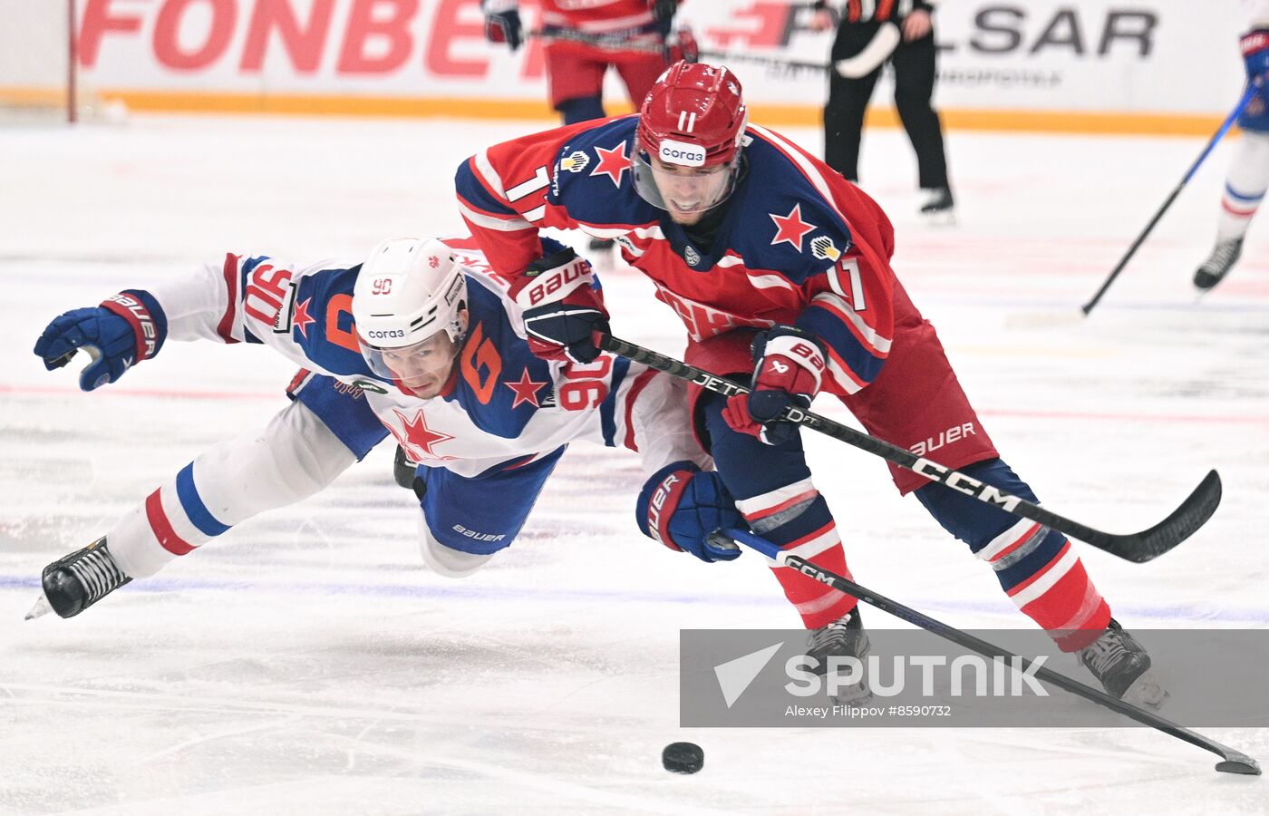 Russia Ice Hockey Kontinental League CSKA - SKA