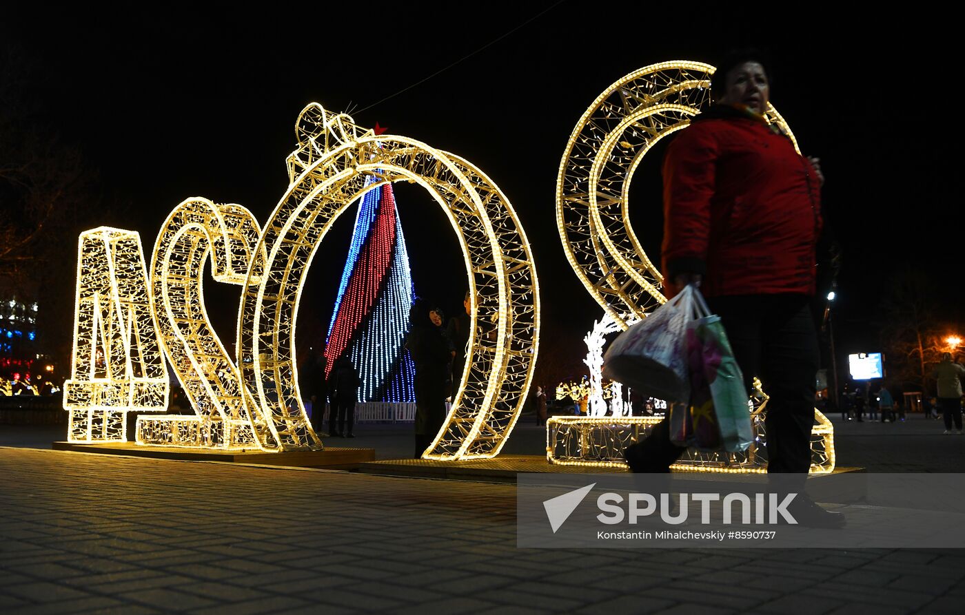 Russia New Year Season Crimea