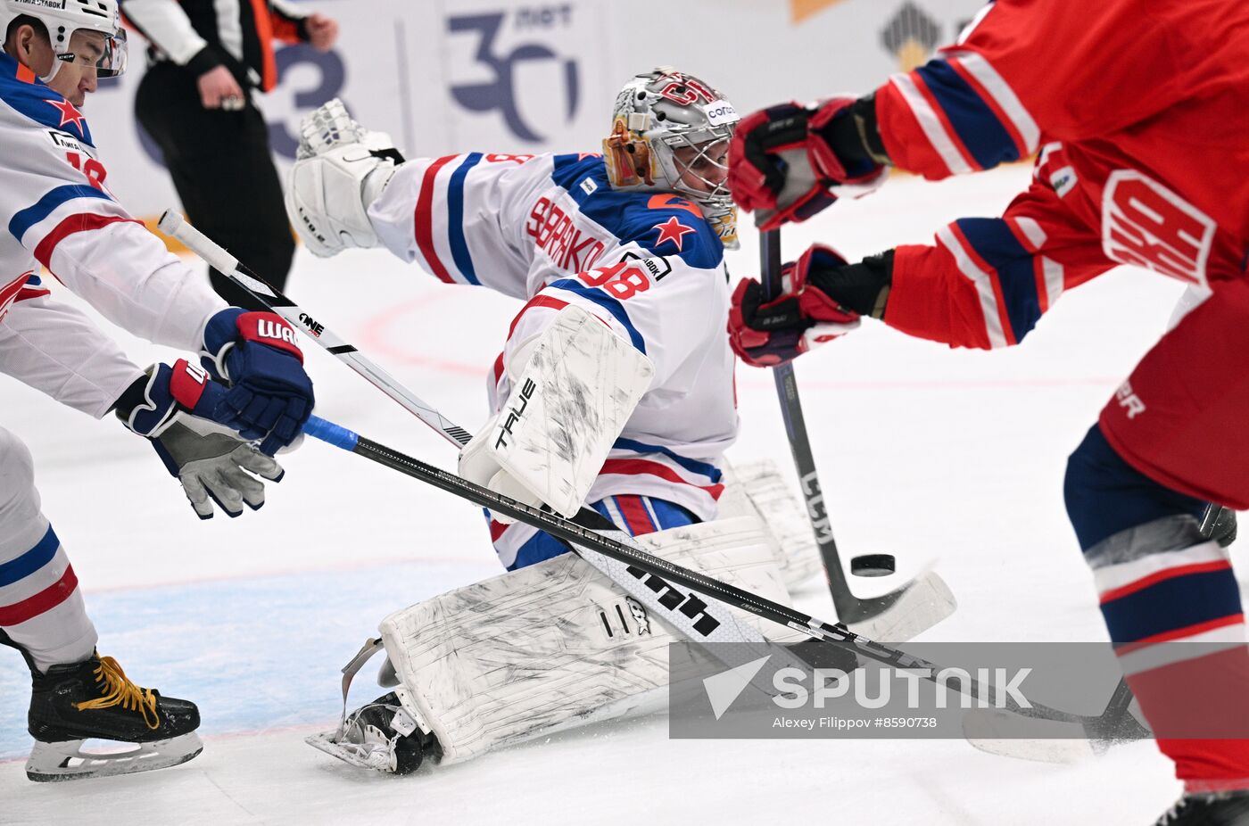 Russia Ice Hockey Kontinental League CSKA - SKA