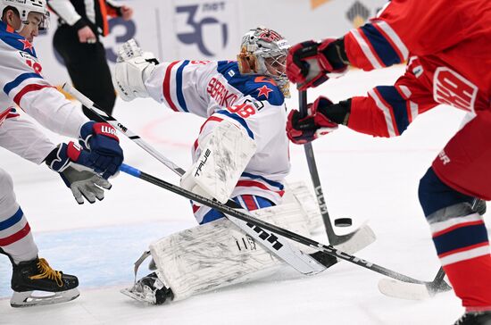 Russia Ice Hockey Kontinental League CSKA - SKA