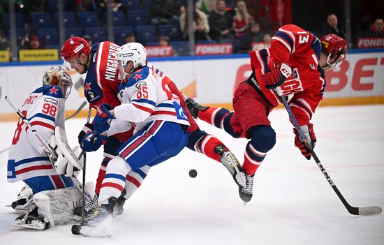 Russia Ice Hockey Kontinental League CSKA - SKA