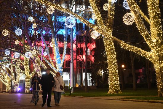 Russia New Year Season Crimea