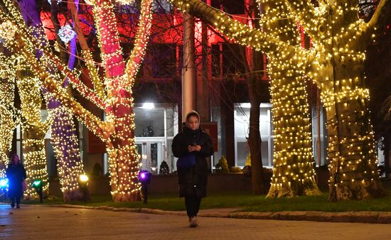 Russia New Year Season Crimea