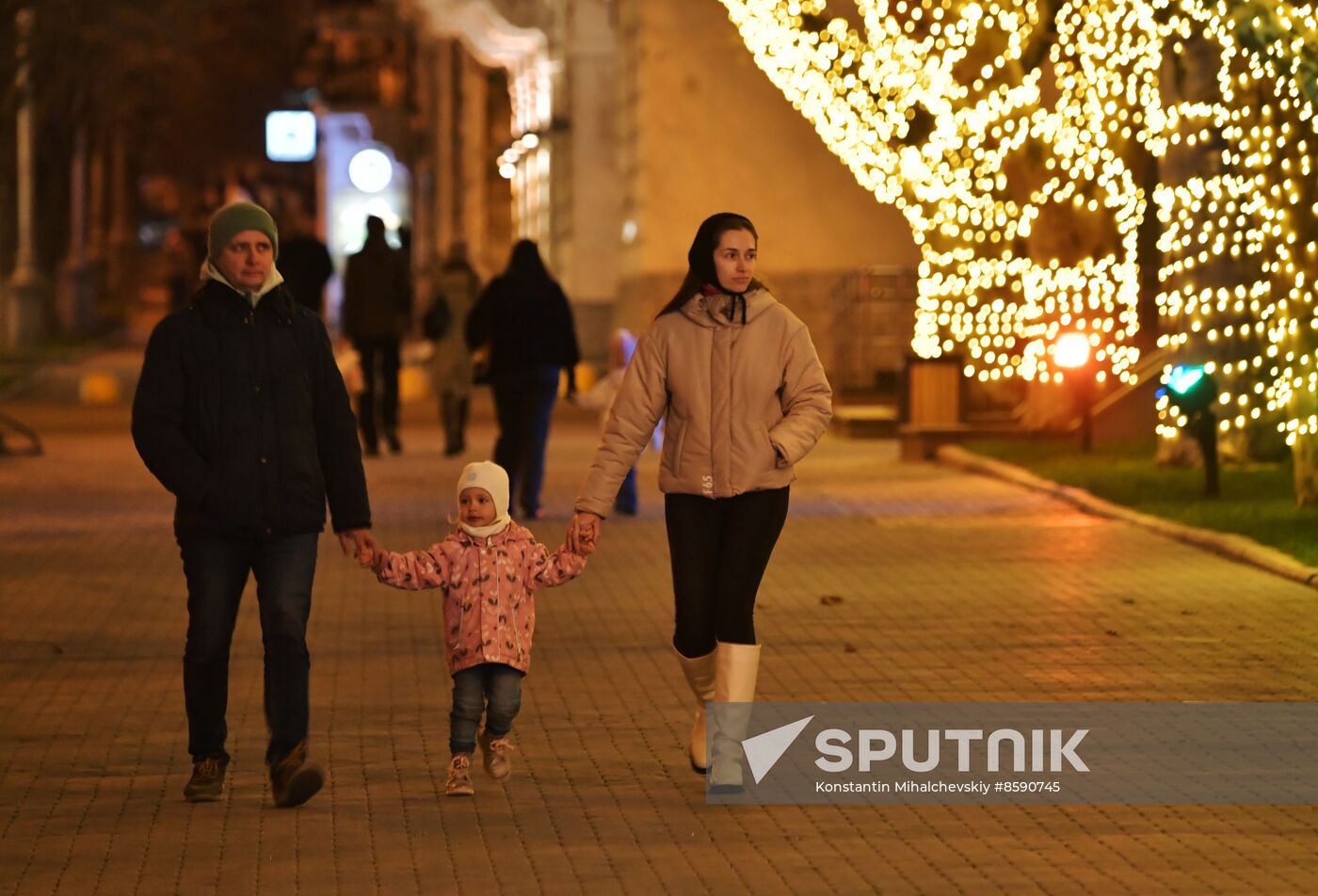 Russia New Year Season Crimea