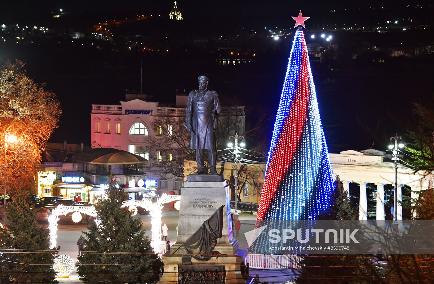 Russia New Year Season Crimea