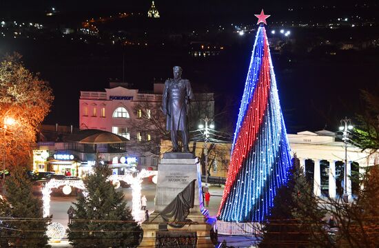 Russia New Year Season Crimea