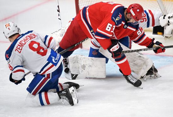 Russia Ice Hockey Kontinental League CSKA - SKA