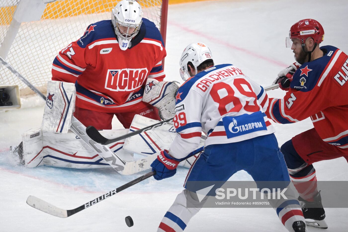 Russia Ice Hockey Kontinental League CSKA - SKA