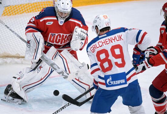 Russia Ice Hockey Kontinental League CSKA - SKA