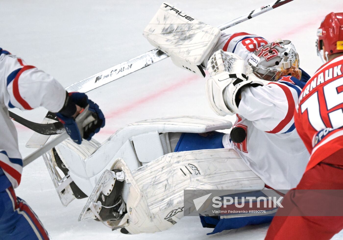 Russia Ice Hockey Kontinental League CSKA - SKA