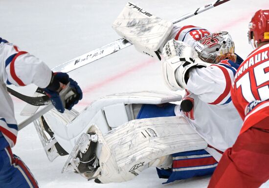 Russia Ice Hockey Kontinental League CSKA - SKA