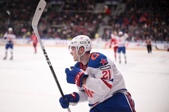 Russia Ice Hockey Kontinental League CSKA - SKA