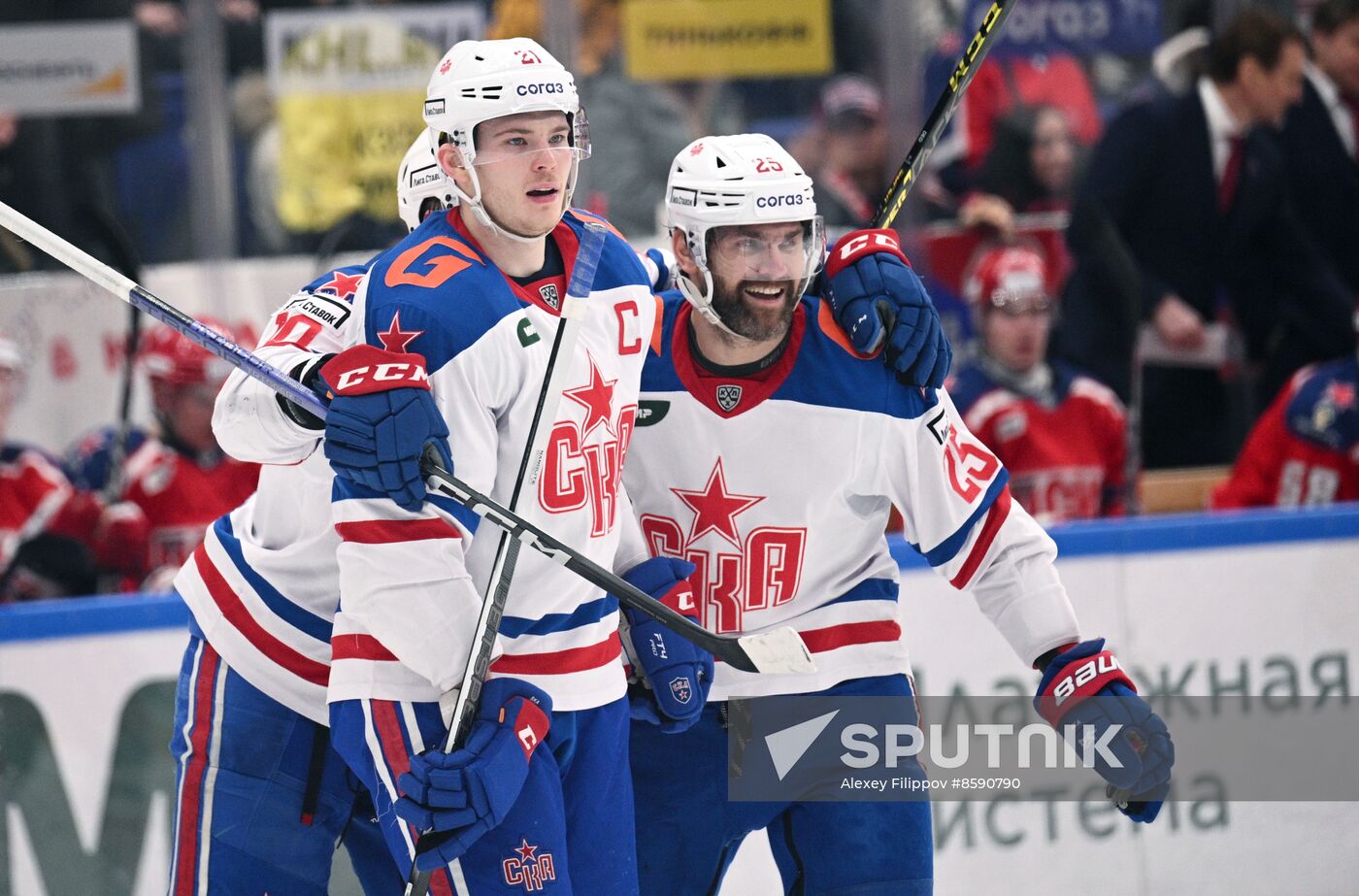 Russia Ice Hockey Kontinental League CSKA - SKA