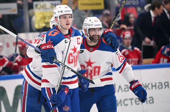 Russia Ice Hockey Kontinental League CSKA - SKA