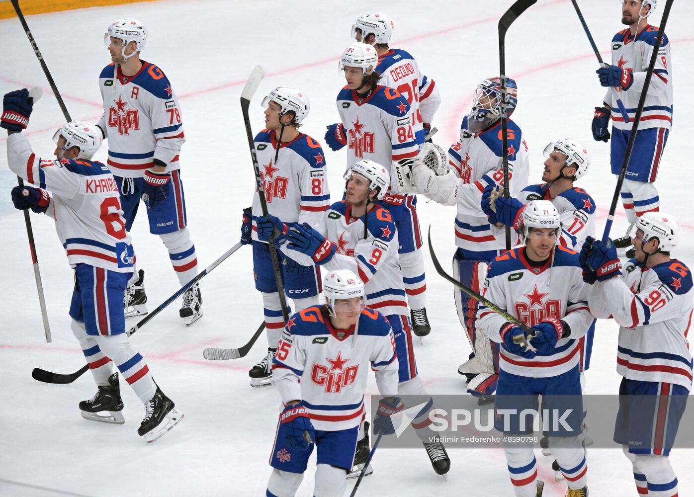 Russia Ice Hockey Kontinental League CSKA - SKA