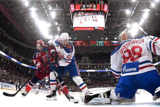 Russia Ice Hockey Kontinental League CSKA - SKA