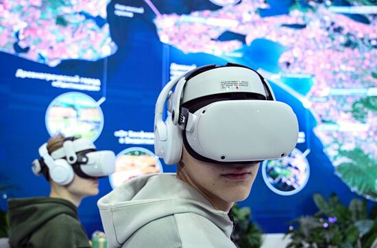 The International RUSSIA EXPO Forum and Exhibition. Pavilion 75. Location: Russia, Moscow. Author: Ramil Sitdikov/Sputnik. RUSSIA EXPO