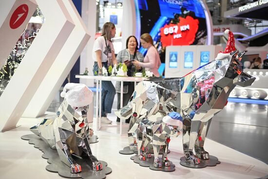 The International RUSSIA EXPO Forum and Exhibition. The stand of the Tambov Region. Pavilion 75. Location: Russia, Moscow. Author: Ramil Sitdikov/Sputnik. RUSSIA EXPO