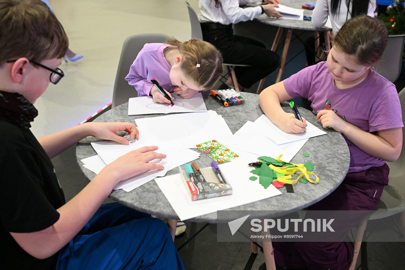 RUSSIA EXPO. Russian Labor Ministry's New Year events