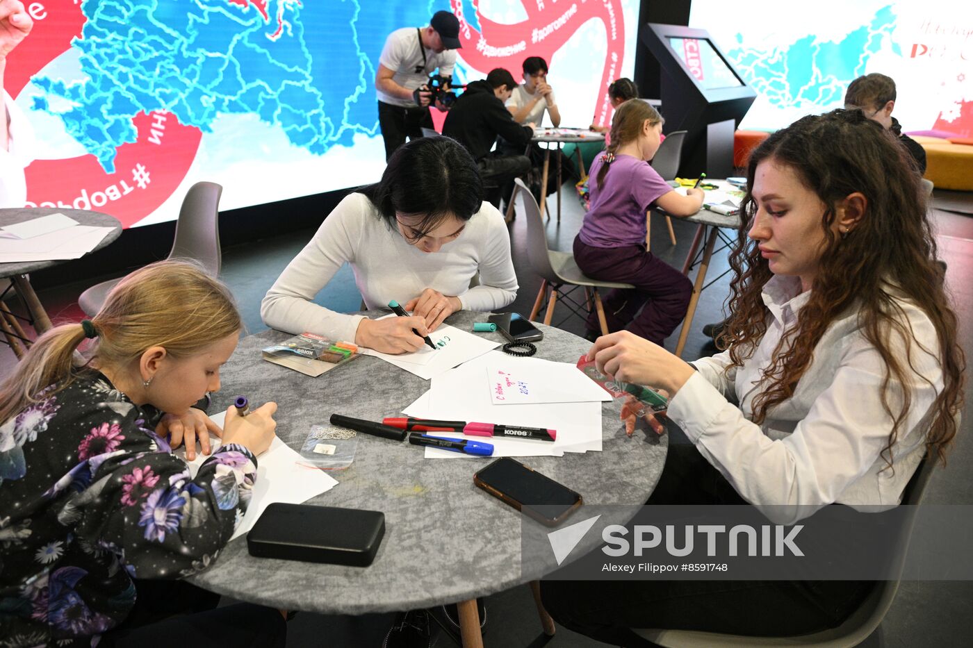 RUSSIA EXPO. Russian Labor Ministry's New Year events