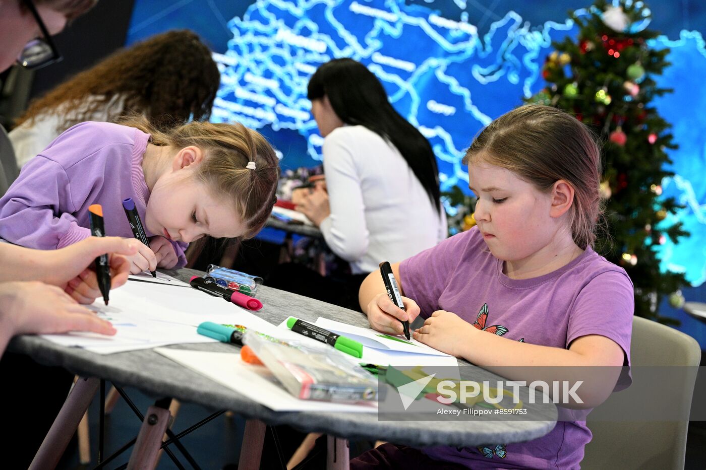 RUSSIA EXPO. Russian Labor Ministry's New Year events