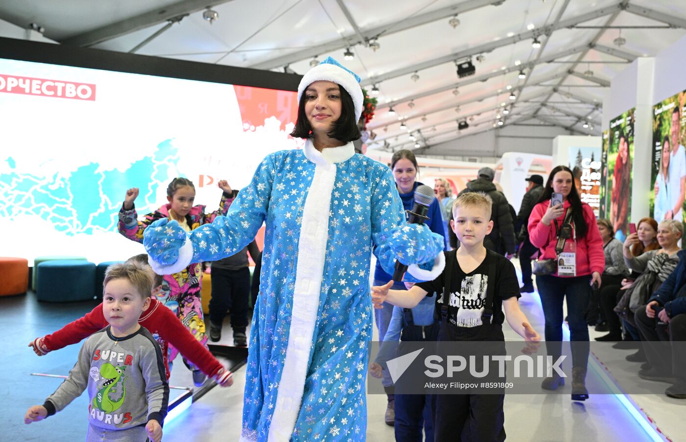 RUSSIA EXPO. Russian Labor Ministry's New Year events