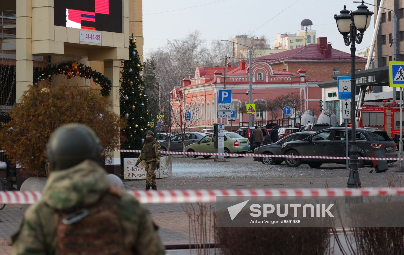 Russia Ukraine Military Operation Shelling