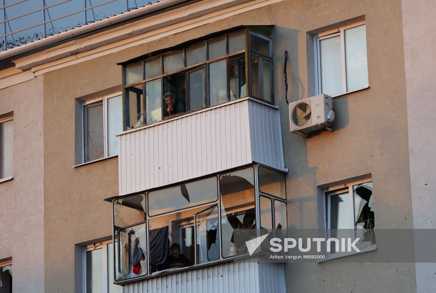 Russia Ukraine Military Operation Shelling