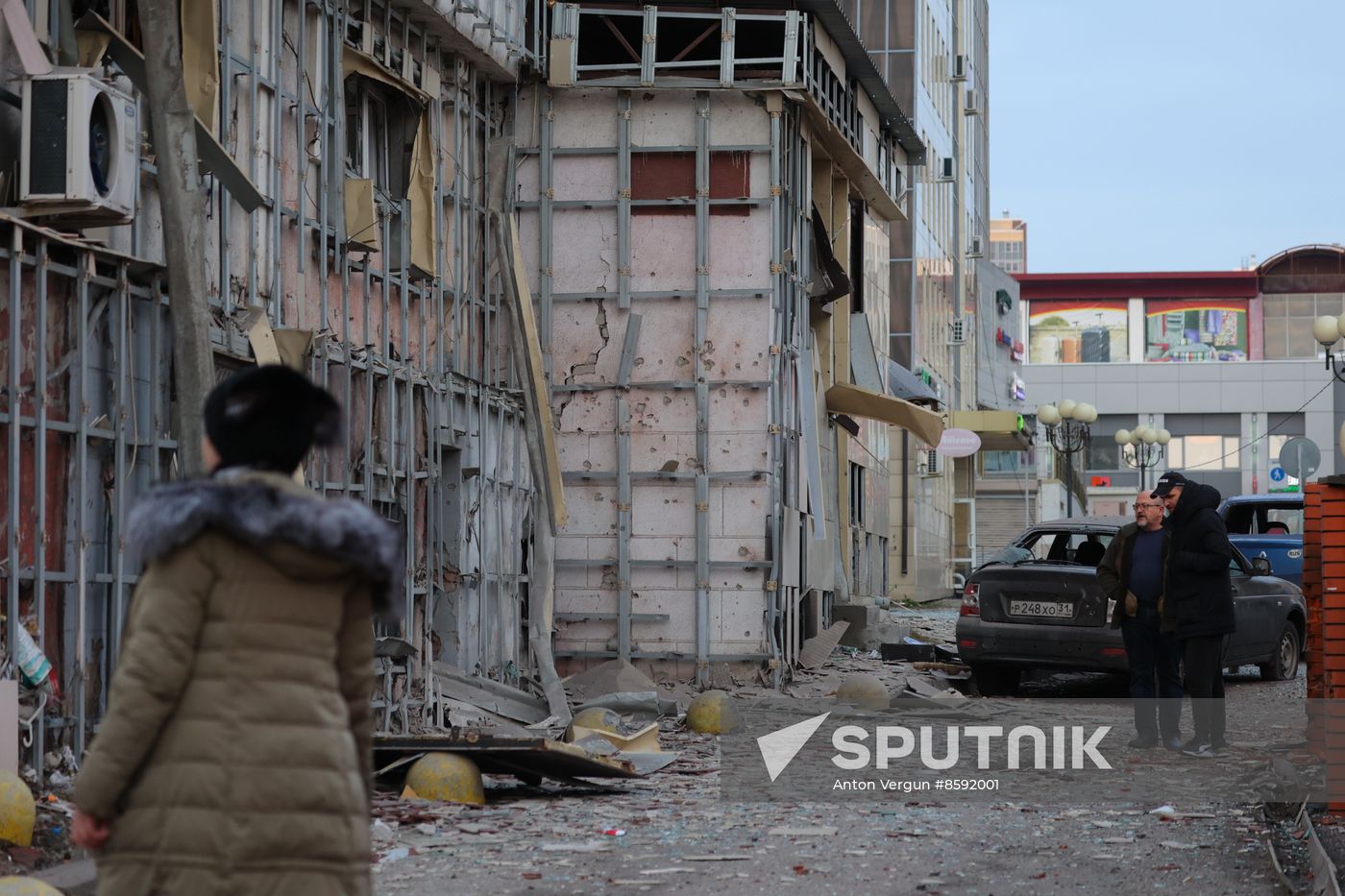 Russia Ukraine Military Operation Shelling