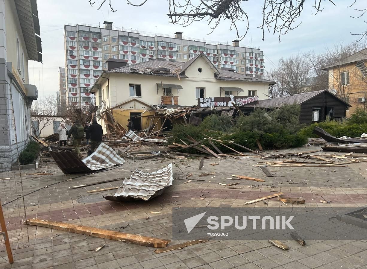 Russia Ukraine Military Operation Shelling