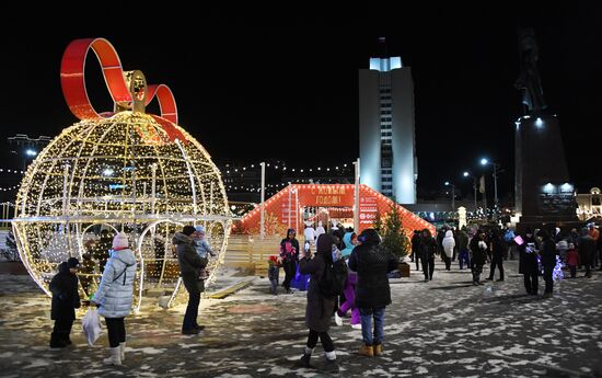 Russia New Year Celebration