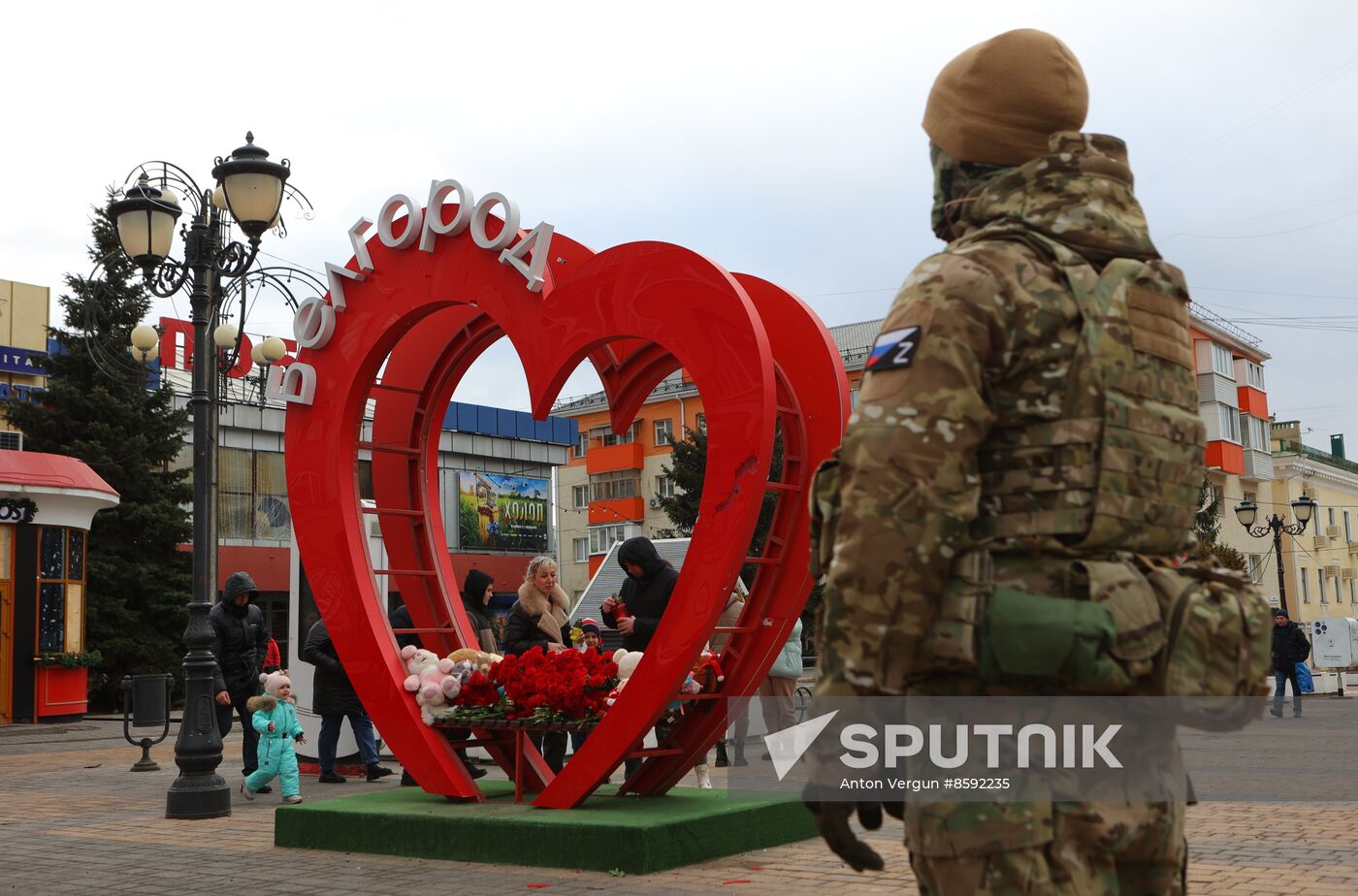 Russia Ukraine Military Operation Shelling Memorial